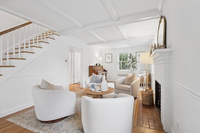 Formal living room. There are great seating options and uses for this space.