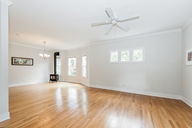 View from Foyer to Living/Dining Rooms
