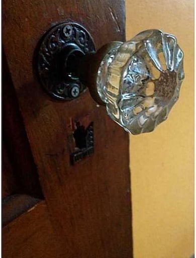 Other Plan. Find early 20th century crystal door k