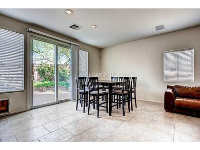Dining Room. dining room w/tile floors, open to ki