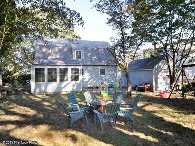 Exterior Back. View of large back yard facing sunp