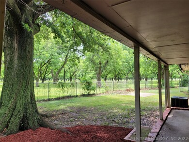 Pecan grove behind the property