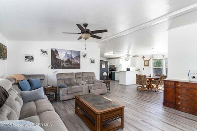 Living Room View Toward Dining Area