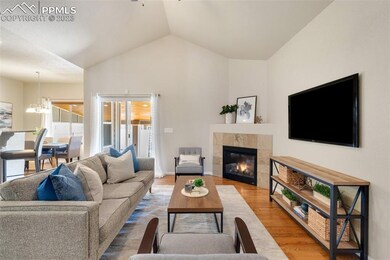 Living Room with Walkout to Back Patio