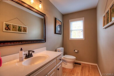 Half bath on first floor