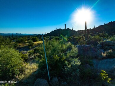 View from build site facing Southwest