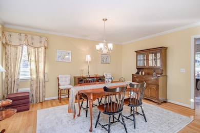 View after entering front hallway