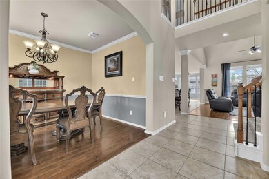 FORMAL DINING VIEW FROM FRONT DOOR
