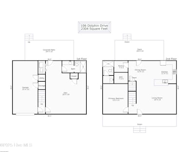 106 Dolphin Drive-1st and 2nd Floor