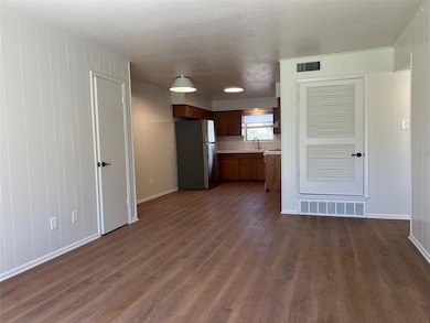 This inviting space showcases an open floor concep