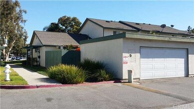 Garage attached to patio to house Corner Lot