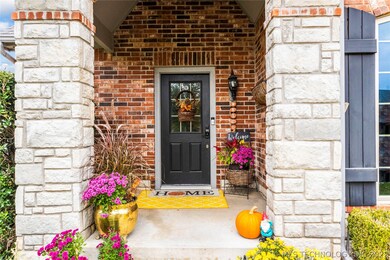 Covered front porch