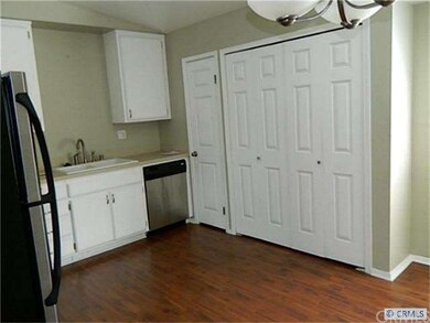 Laundry in kitchen