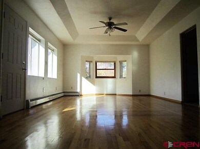 Beautifully finished hard wood floors.