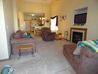 Great Room with cathedral ceiling