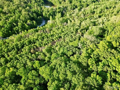 Aerial view of property and surrounding area featuring a large body of water