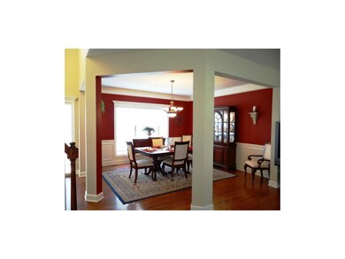 The Formal Dining Room With Structural Pillars, Cr