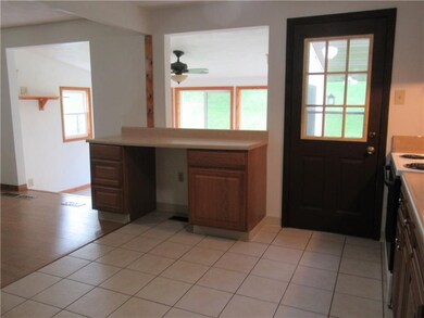 Lots of room to work and enjoy.  Kitchen also has 
