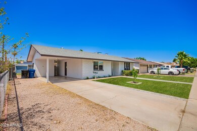 Front of Home Carport
