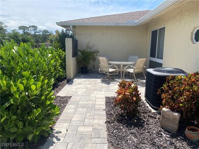 View of patio featuring cooling unit