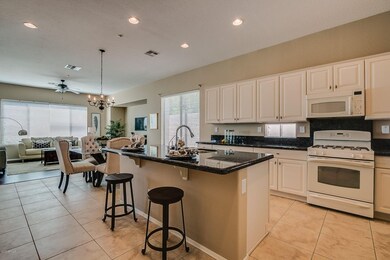 Open concept kitchen