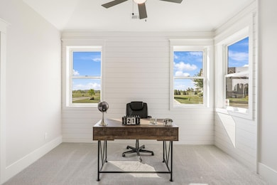 bedroom 3 / office Shiplap wall