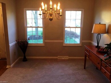 The Dining Room,adjacent to the Kitchen, has been 