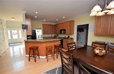Breakfast area open to kitchen and great room