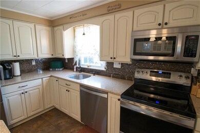 Light and Bright remodeled eat in kitchen