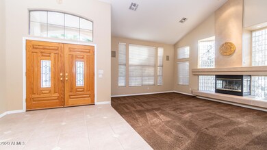 Foyer & Living Room