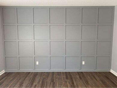 living room feature wall