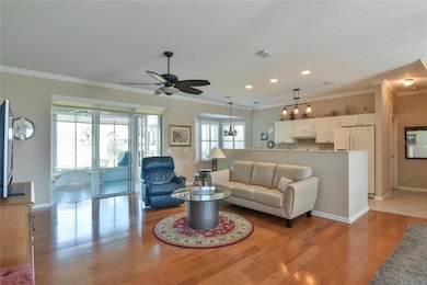 This house has a lovely, open floor plan for easy living.