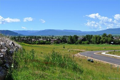 From the lot looking southwest toward the Flat Top