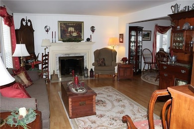 Living Room and Dining Room are connected creating