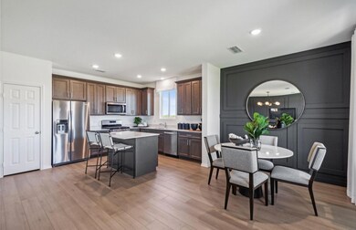 Spacious kitchen  *Photos of furnished model. Not 