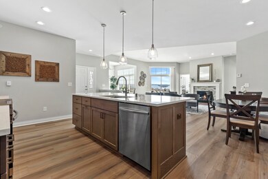 Kitchen, Dining Room, Great Room