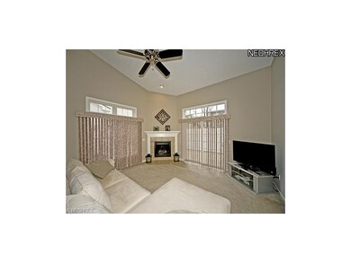 Private patio off living room