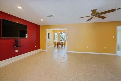 Huge living area.