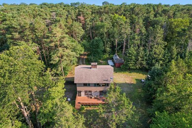 Wonderful beach area, and a large shed for your water toys. This is your opportunity to have an enormous private wooded lot, AND be on the water.