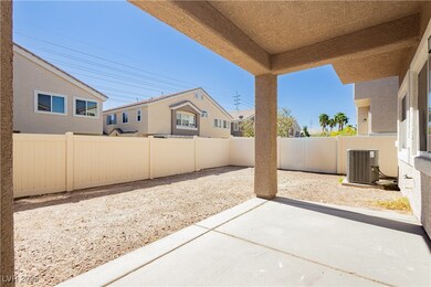 View of patio featuring a fenced backyard and cool