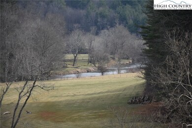 Long range view from the lot of the New River