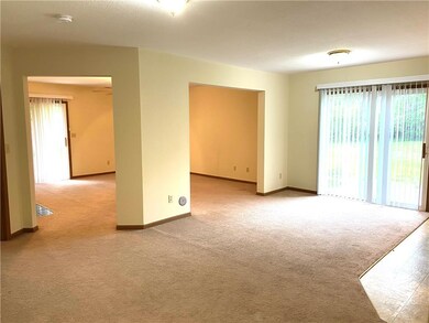 Open dining area to the family room
