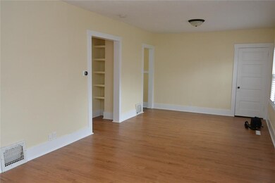 This is the view from the living room entry door. 
