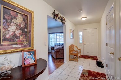 From Family room to entry way