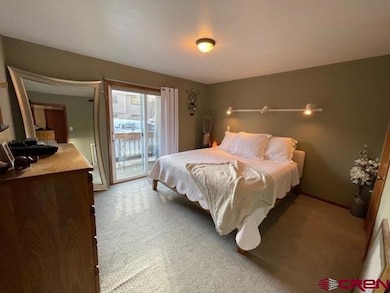 king size bed and private deck