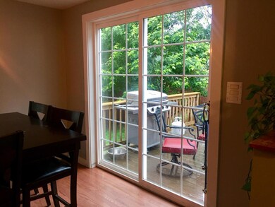 door to back deck