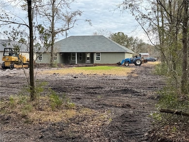 spacious back yard