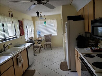 kitchen with eat in area