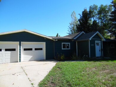 Attached garage