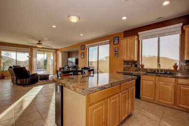 Kitchen and Living Room